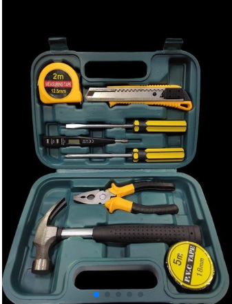 JUEGO DE HERRAMIENTAS 9 PCS